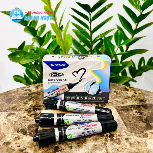 Pm09 Bút lông dầu PM09 đen | VPP Khánh Ngọc