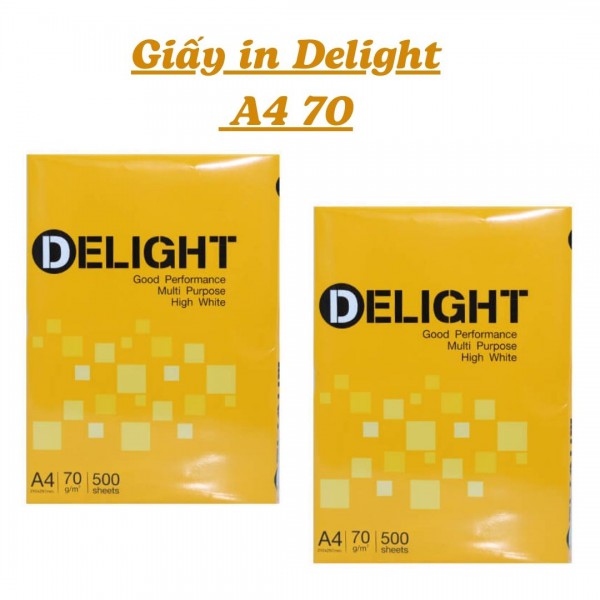 Giấy Delight A4 70gsm | VPP Khánh Ngọc