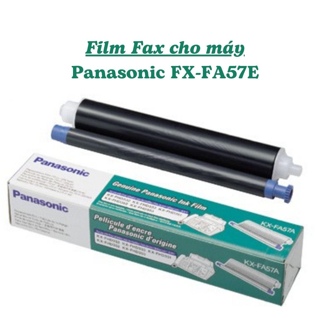 Fax Machine Film Film fax cho máy Panasonic KX-FA 57E - 60m | VPP Khánh Ngọc